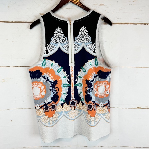 Anthropologie (Postage Stamp) | Graphic Dress Tank, XL - Picture 9 of 10